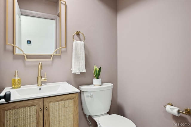 5695 Deerwood, Commerce Twp, MI 48382 - half bath featuring toilet and vanity
