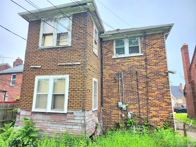 16612 Ilene St, Detroit, MI 48221 - view of side of home featuring brick siding