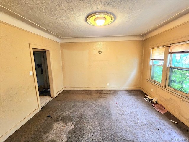 16612 Ilene St, Detroit, MI 48221 - unfurnished room with a textured ceiling and a textured wall
