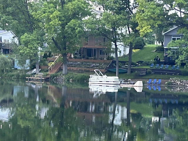 112 Kilkenny Dr, Onsted, MI 49265 - dock with a water view