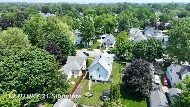 408 S Alp St, Bay City, MI 48706 - aerial view of property's location with nearby suburban area