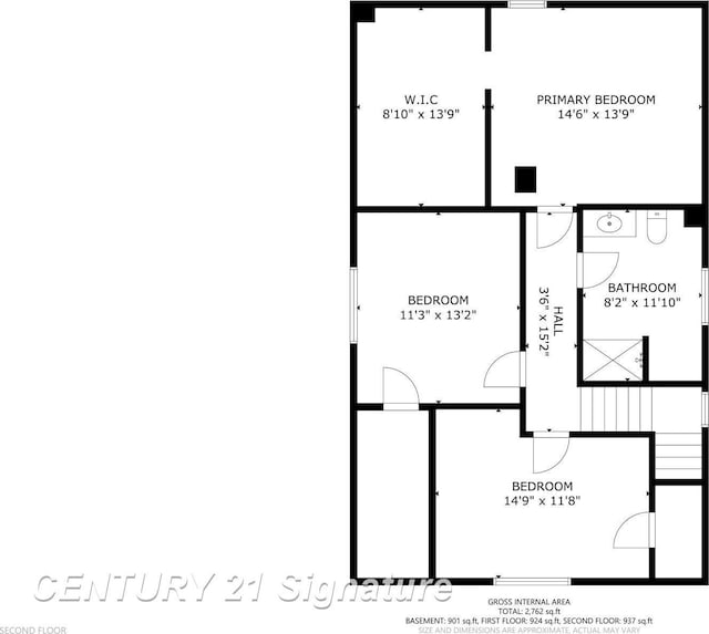 408 S Alp St, Bay City, MI 48706 - view of floor plan / room layout