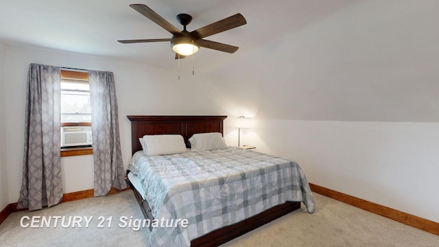 408 S Alp St, Bay City, MI 48706 - carpeted bedroom featuring cooling unit and a ceiling fan