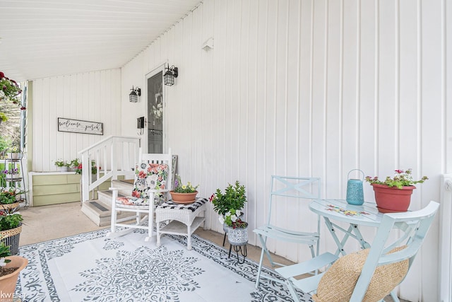 103 Lenawee St, Durand, MI 48429 - view of porch