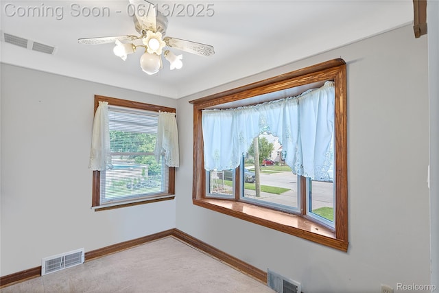 24921 Notre Dame St, Dearborn, MI 48124 - unfurnished room featuring baseboards and ceiling fan