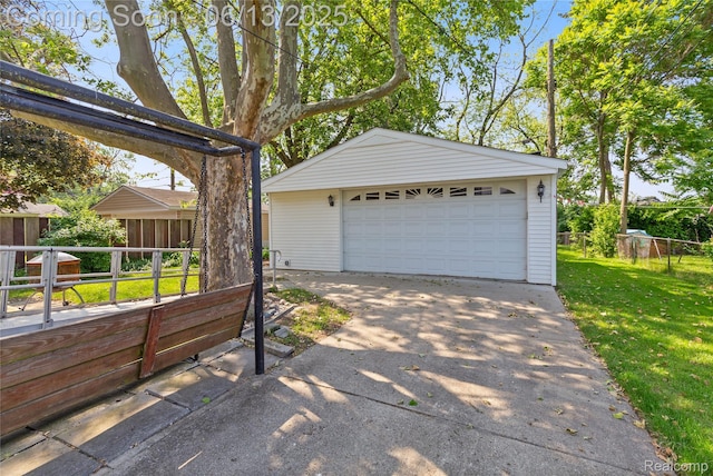 24921 Notre Dame St, Dearborn, MI 48124 - view of detached garage