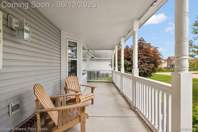 46341 Jasmine Ct, Chesterfield, MI 48047 - view of porch