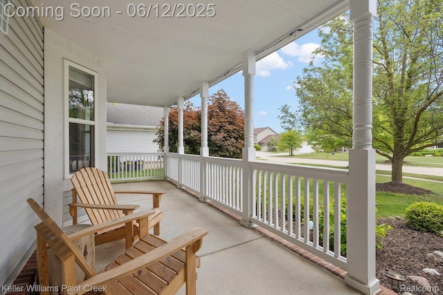 46341 Jasmine Ct, Chesterfield, MI 48047 - view of covered porch