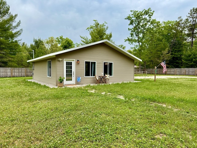 4223 S Harvard Ave, Baldwin, MI 49304 - view of back of property