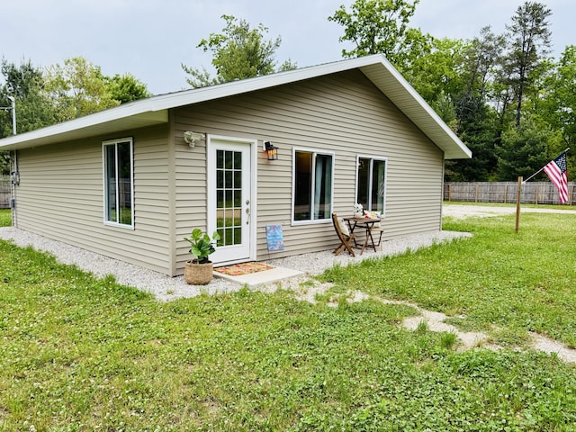 4223 S Harvard Ave, Baldwin, MI 49304 - view of rear view of property