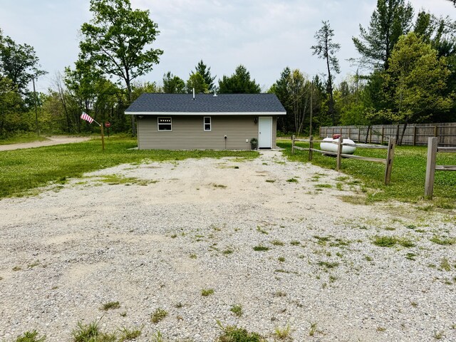 4223 S Harvard Ave, Baldwin, MI 49304 - view of back of house