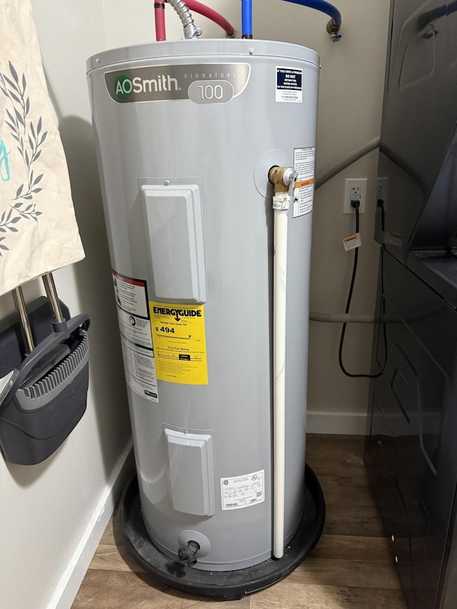 4223 S Harvard Ave, Baldwin, MI 49304 - utilities with water heater