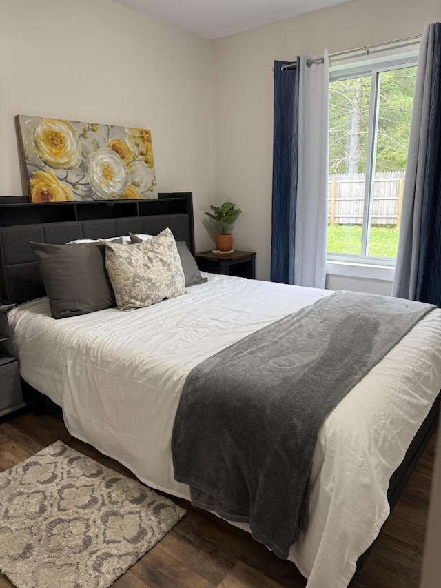 4223 S Harvard Ave, Baldwin, MI 49304 - bedroom with wood finished floors