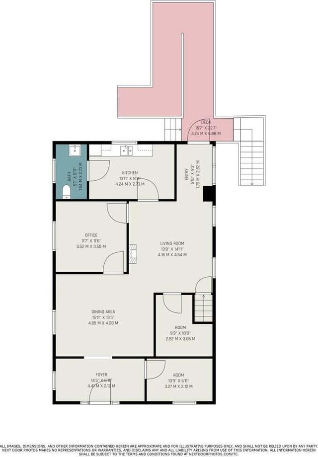 119 E Eliza St, Schoolcraft, MI 49087 - property floor plan