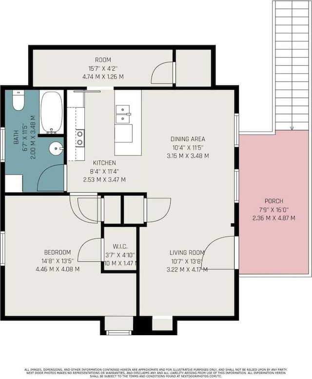 119 E Eliza St, Schoolcraft, MI 49087 - home floor plan