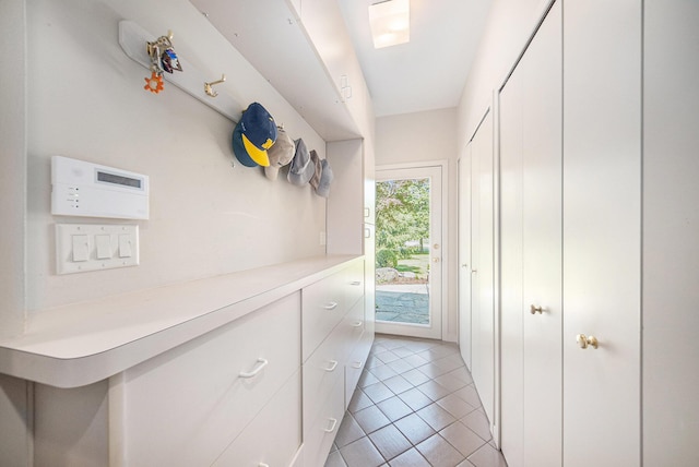2002 Valleyview Dr, Ann Arbor, MI 48105 - entryway with light tile patterned floors