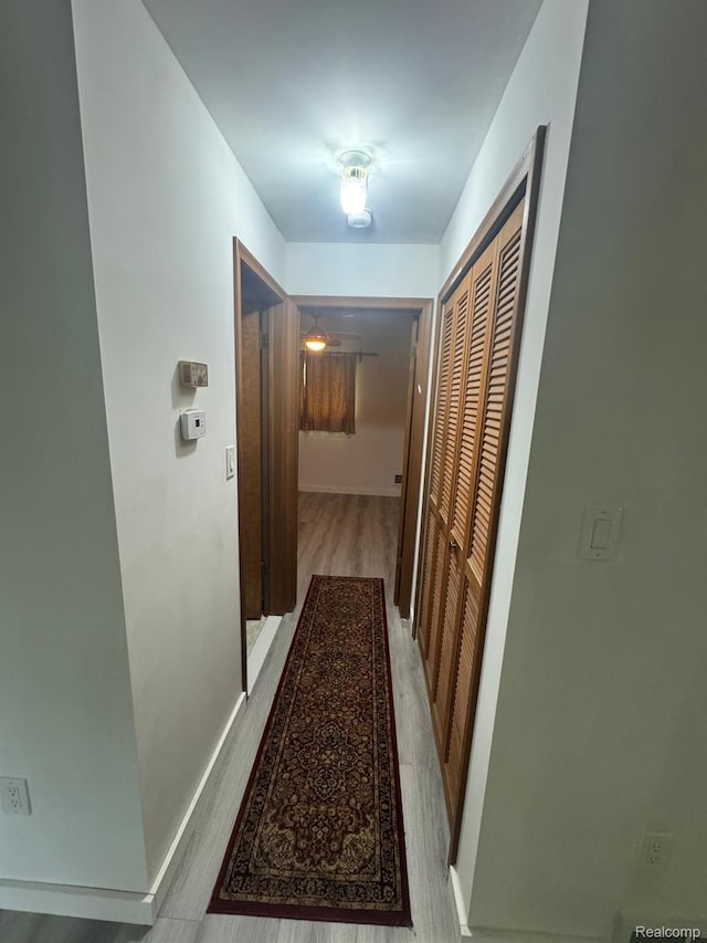 21451 N Nunneley Rd, Shelby Twp, MI 48036 - hall with wood finished floors