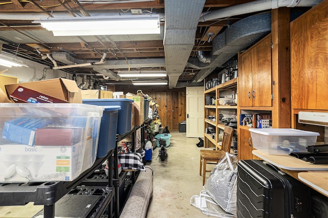 3225 Bronson Blvd, Kalamazoo, MI 49008 - view of unfinished below grade area