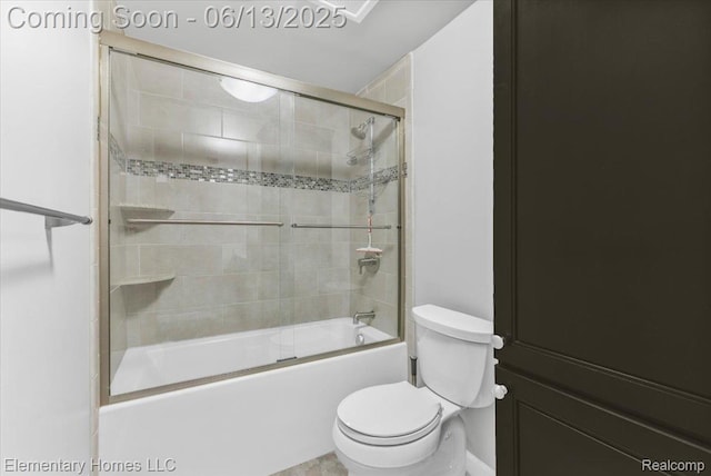 2456 Red Maple Dr, Troy, MI 48098 - full bath with toilet and shower / bath combination with glass door