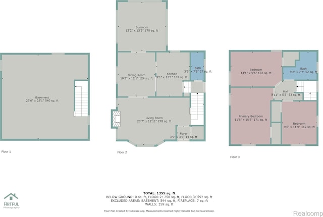 11603 Lansdowne St, Detroit, MI 48224 - view of room layout