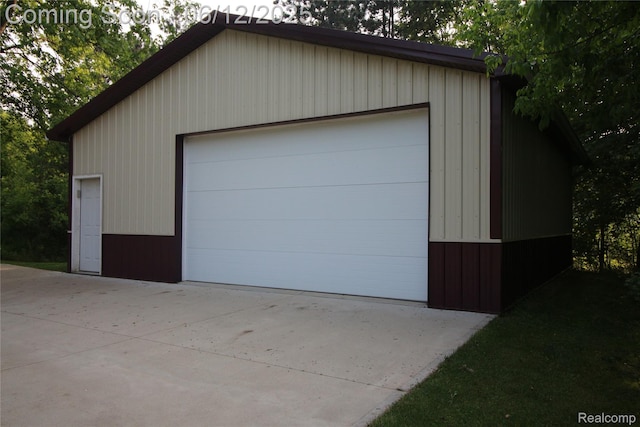 5836 Ewalt Rd, Imlay City, MI 48444 - view of detached garage