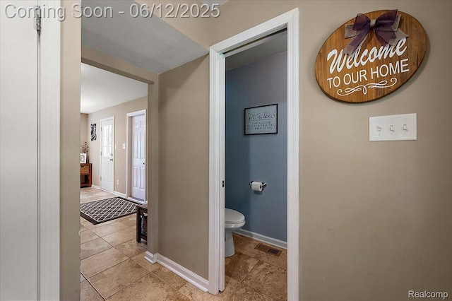 5836 Ewalt Rd, Imlay City, MI 48444 - hallway with tile patterned flooring