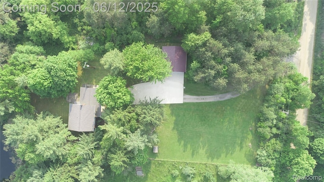 5836 Ewalt Rd, Imlay City, MI 48444 - aerial view of property's location