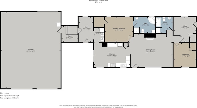 3858 S Chestnut Ave, Newaygo, MI 49337 - property floor plan