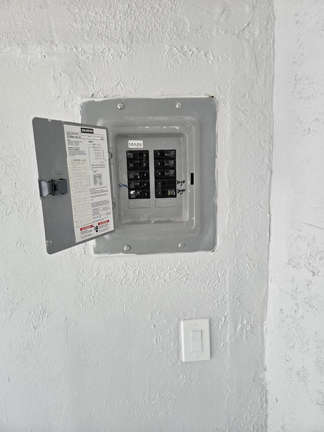 1420 Sweet St, Saginaw, MI 48602 - utility room with electric panel