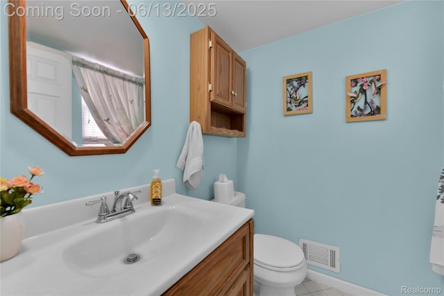 3039 Elmcrest Rd, Sterling Heights, MI 48310 - bathroom with vanity and tile patterned floors