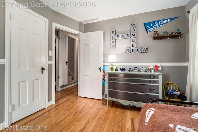 122 N Wilson Ave, Royal Oak, MI 48067 - bedroom with light wood-style floors