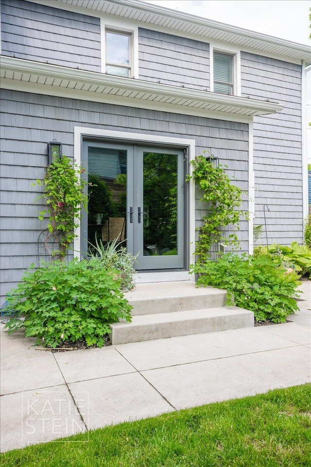 1110 Breton Rd SE, East Grand Rapids, MI 49506 - doorway to property with french doors