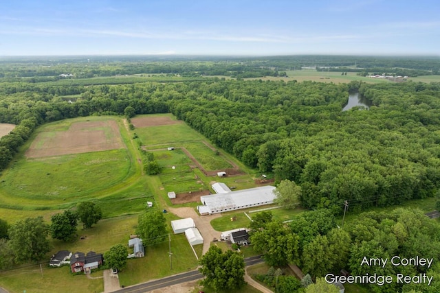821 W Baseline Rd, Plainwell, MI 49080 - aerial view of sparsely populated area