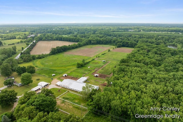 821 W Baseline Rd, Plainwell, MI 49080 - aerial view of property's location featuring rural landscape