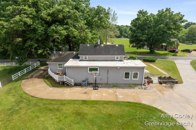 821 W Baseline Rd, Plainwell, MI 49080 - back of property