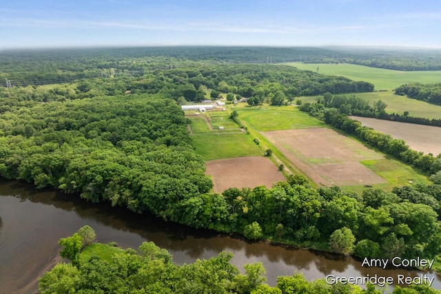 821 W Baseline Rd, Plainwell, MI 49080 - overview of rural landscape with a nearby body of water