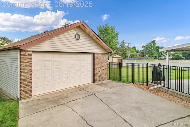 39502 Salvatore Dr, Sterling Heights, MI 48313 - view of detached garage