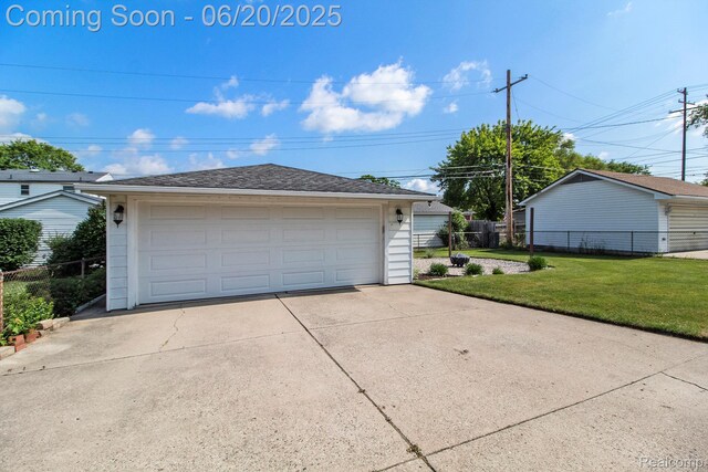 29424 Oakley St, Livonia, MI 48154 - view of detached garage