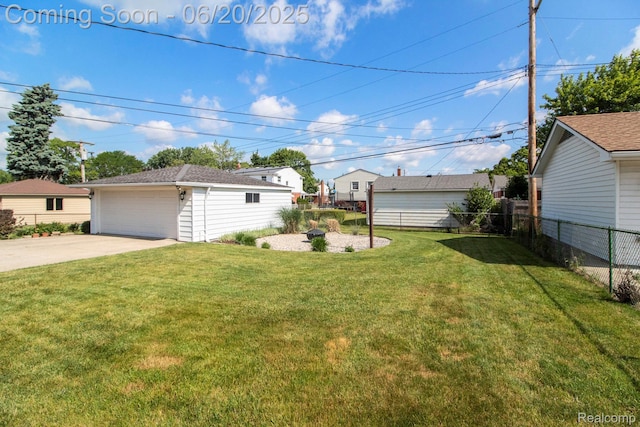 29424 Oakley St, Livonia, MI 48154 - view of yard with an outbuilding and a garage