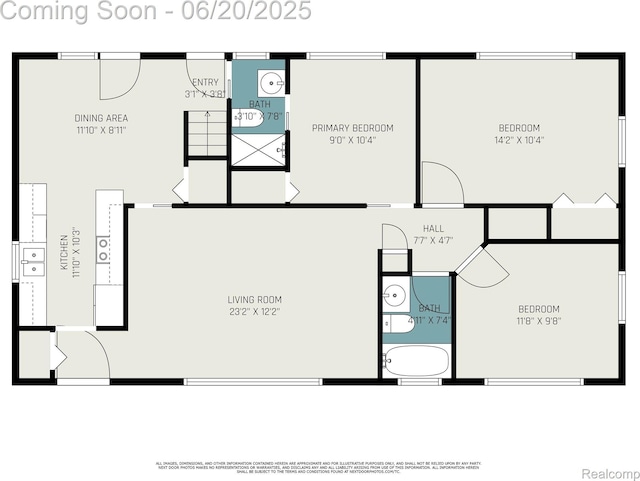 29424 Oakley St, Livonia, MI 48154 - view of room layout