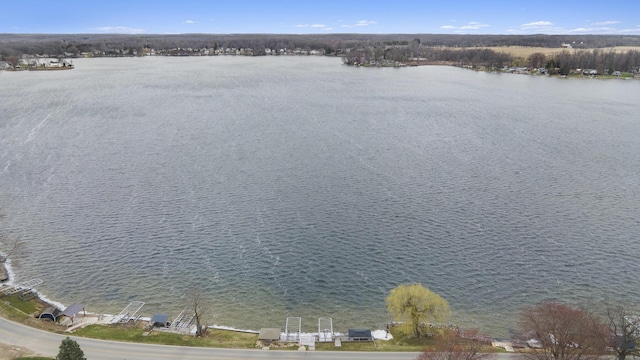 144 E Hickory Rd, Battle Creek, MI 49017 - bird's eye view of a large body of water