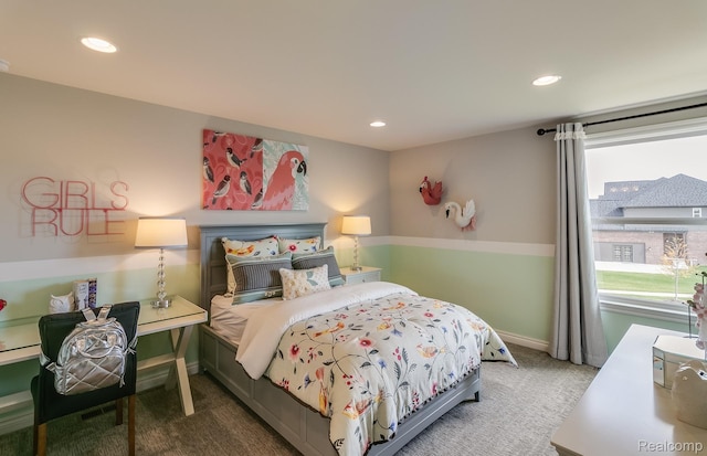 6216 Marsh, Ypsilanti, MI 48197 - carpeted bedroom featuring recessed lighting