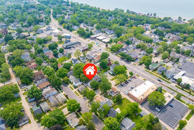 716 Price St, Saint Joseph, MI 49085 - drone / aerial view of a nearby body of water