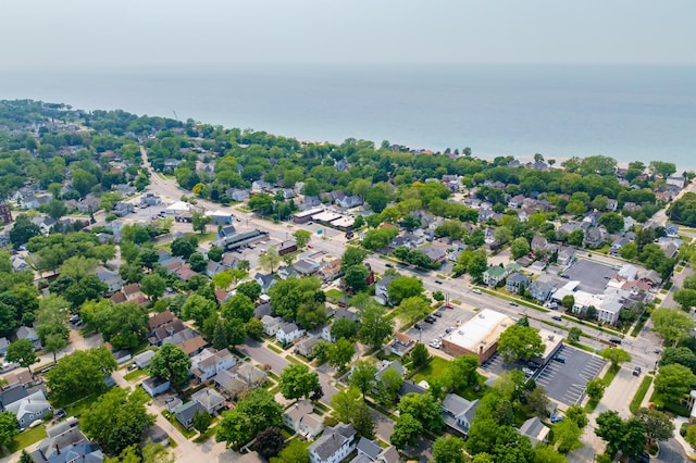716 Price St, Saint Joseph, MI 49085 - aerial view of residential area featuring a large body of water