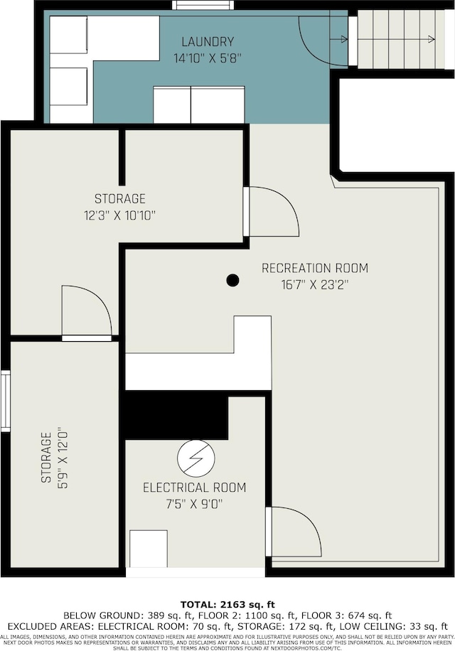 16 E Pine St, Fremont, MI 49412 - view of floor plan / room layout