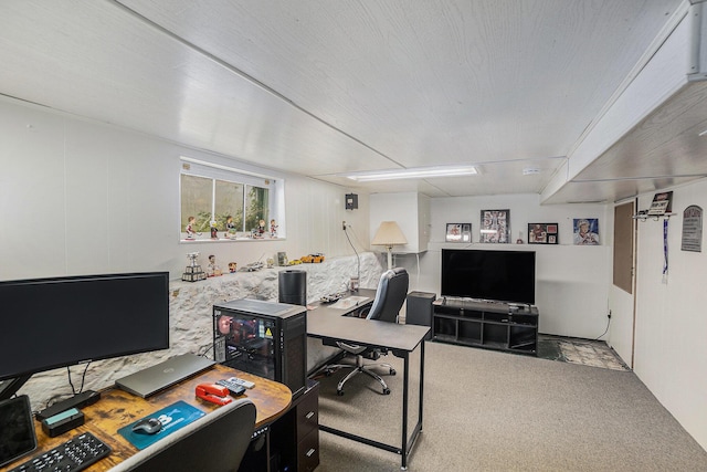 16 E Pine St, Fremont, MI 49412 - office area featuring carpet