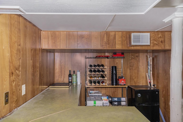 16 E Pine St, Fremont, MI 49412 - bar featuring wood walls