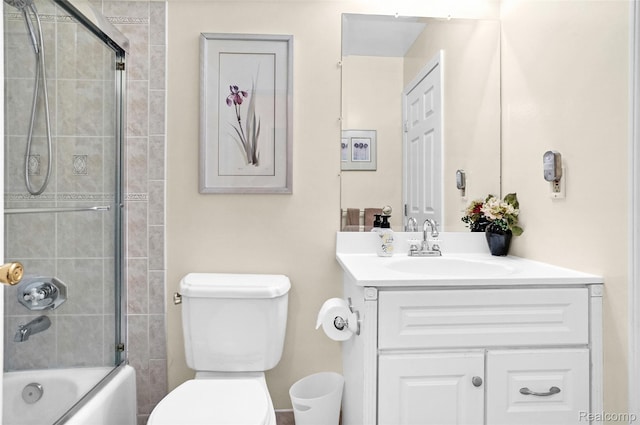 54286 Bradshaw Dr, New Baltimore, MI 48047 - full bath with vanity and enclosed tub / shower combo