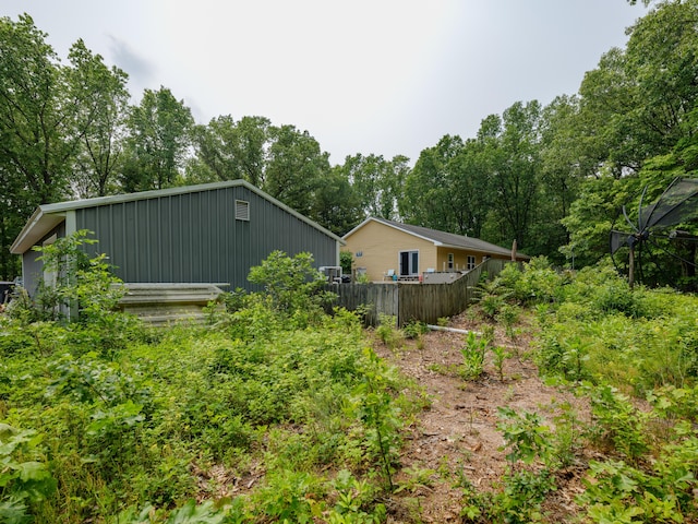 55840 Western Ave, Mattawan, MI 49071 - view of side of property with view of wooded area