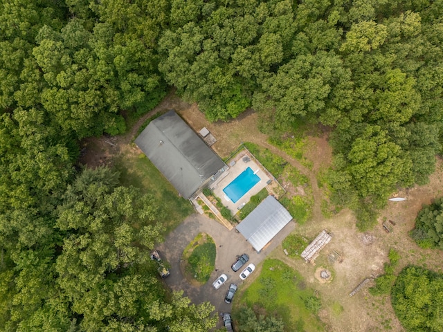 55840 Western Ave, Mattawan, MI 49071 - aerial overview of property's location featuring a pool area